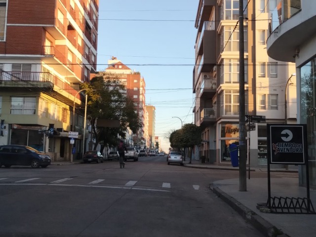 El lunes amaneció sin nubes en el cielo olavarriense